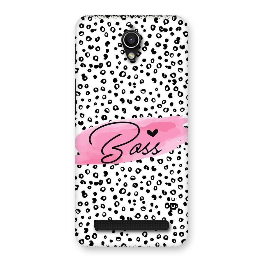 Polka Boss Back Case for Zenfone Go