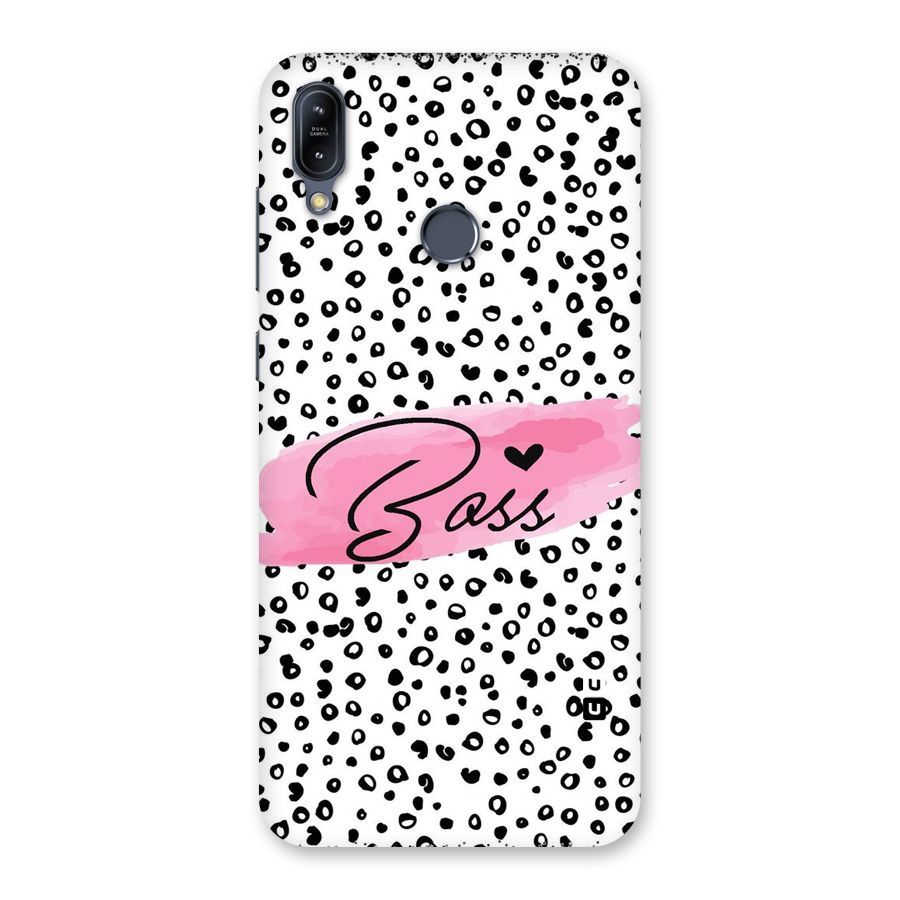Polka Boss Back Case for Zenfone Max M2