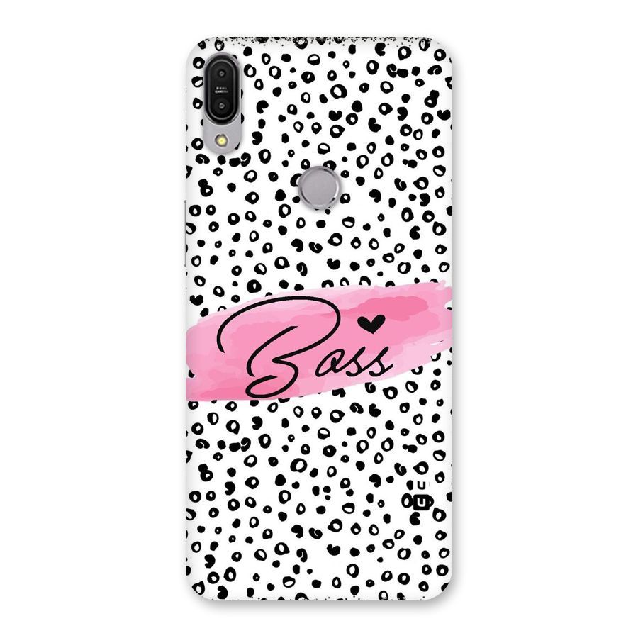 Polka Boss Back Case for Zenfone Max Pro M1