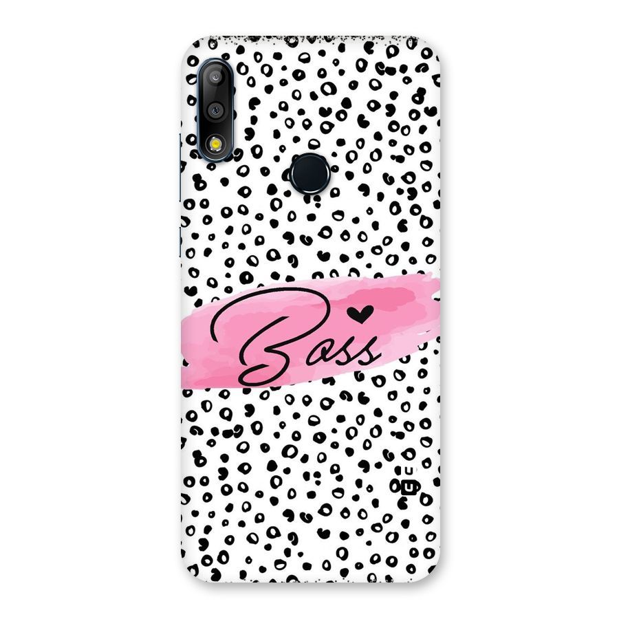 Polka Boss Back Case for Zenfone Max Pro M2