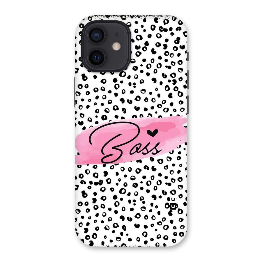Polka Boss Back Case for iPhone 12