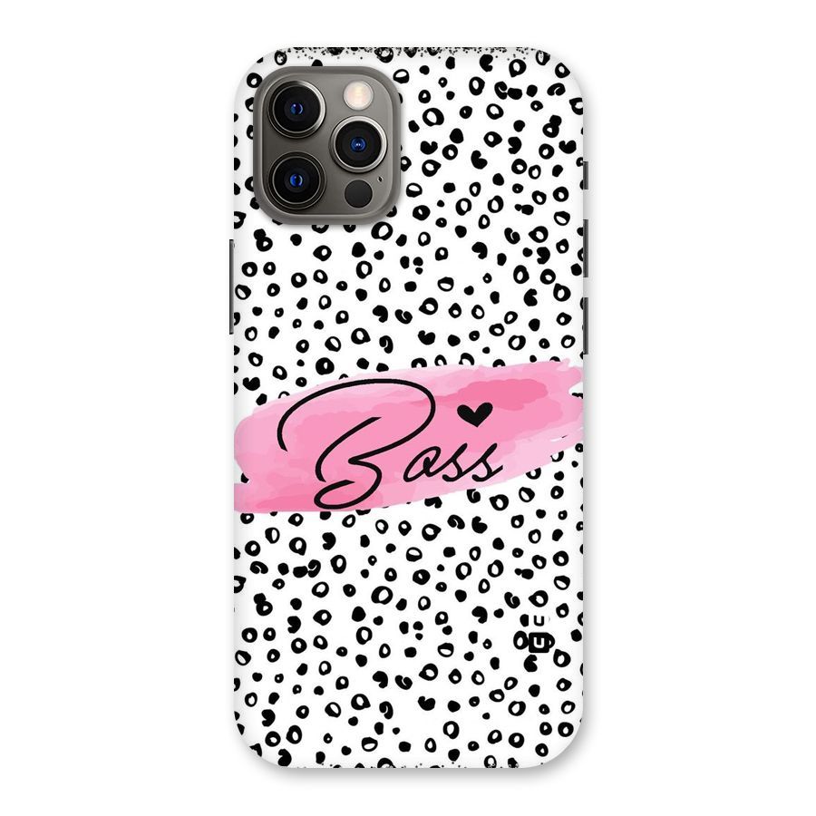 Polka Boss Back Case for iPhone 12 Pro
