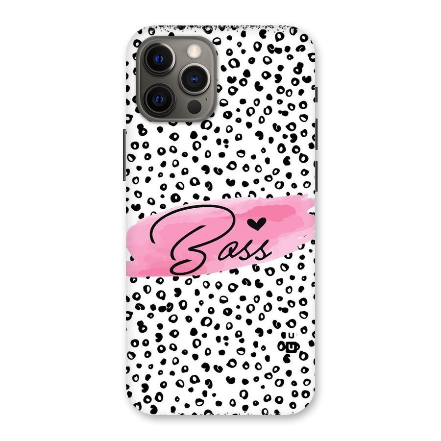 Polka Boss Back Case for iPhone 12 Pro Max