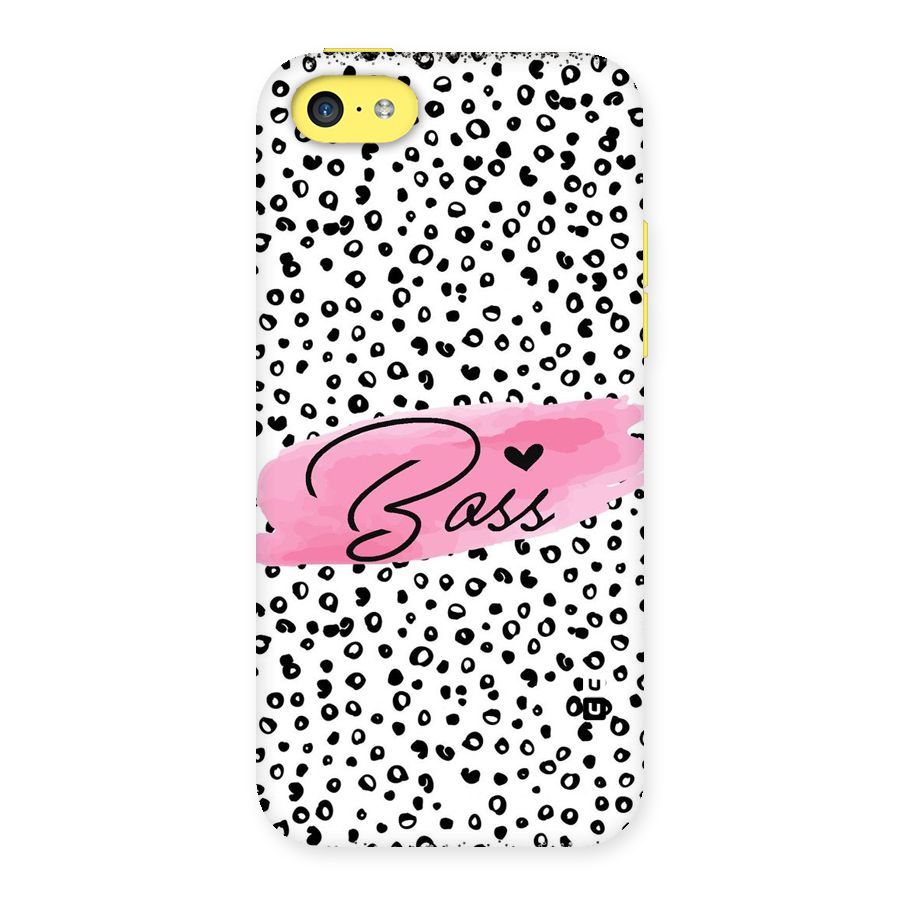 Polka Boss Back Case for iPhone 5C