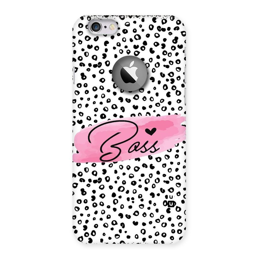 Polka Boss Back Case for iPhone 6 Logo Cut