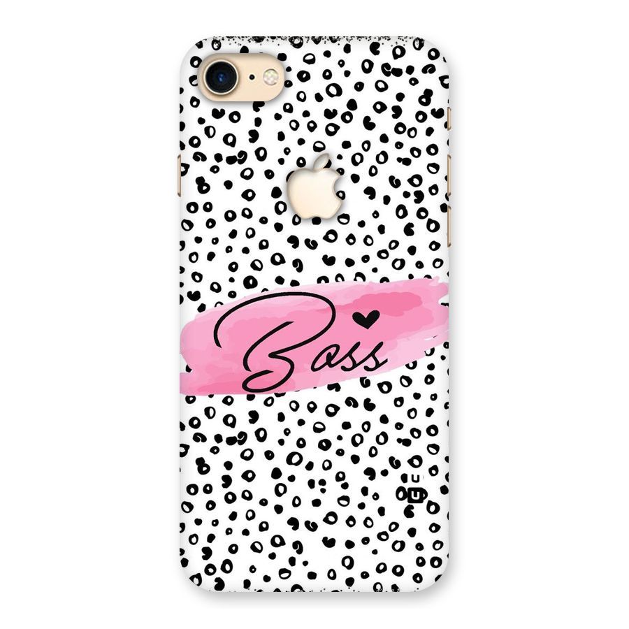 Polka Boss Back Case for iPhone 7 Apple Cut