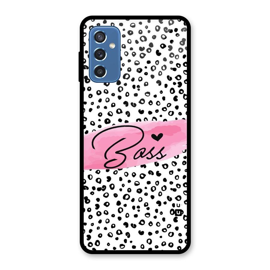 Polka Boss Glass Back Case for Galaxy M52 5G