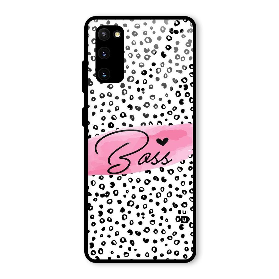Polka Boss Glass Back Case for Galaxy S20 FE 5G