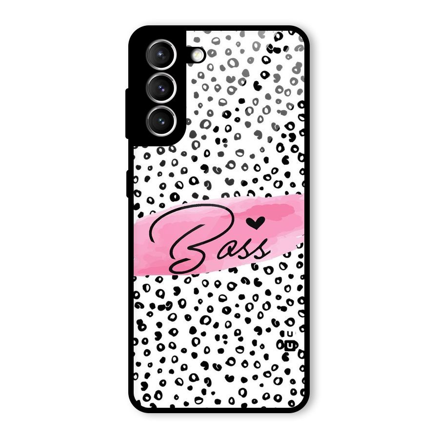 Polka Boss Glass Back Case for Galaxy S21 5G