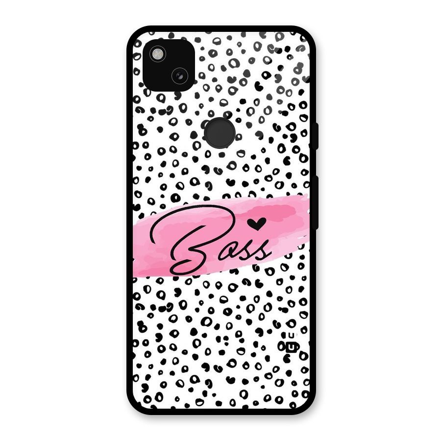 Polka Boss Glass Back Case for Google Pixel 4a