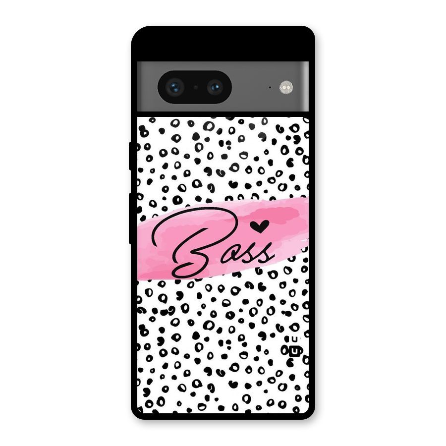 Polka Boss Glass Back Case for Google Pixel 7