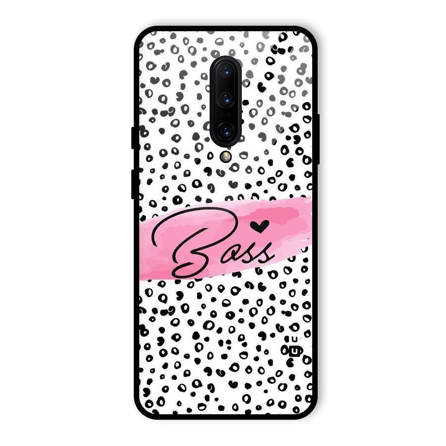 Polka Boss Glass Back Case for OnePlus 7 Pro