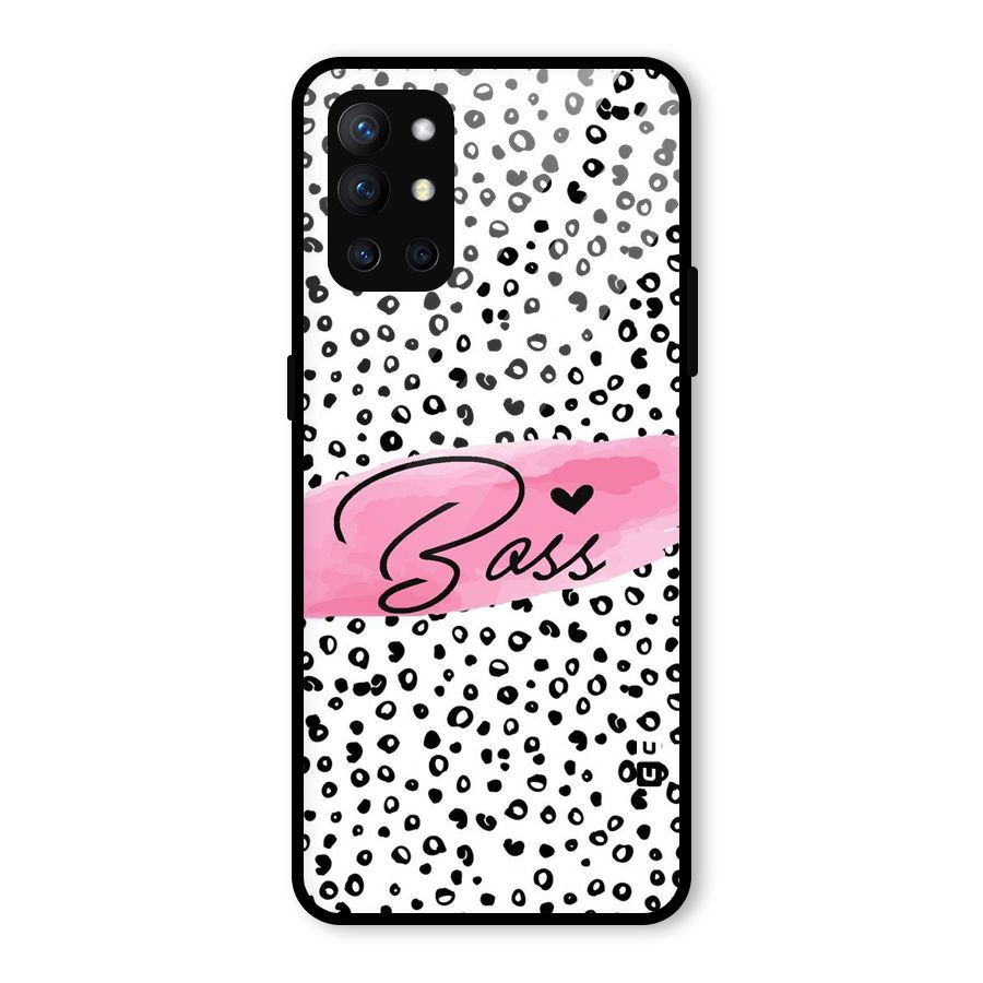 Polka Boss Glass Back Case for OnePlus 9R