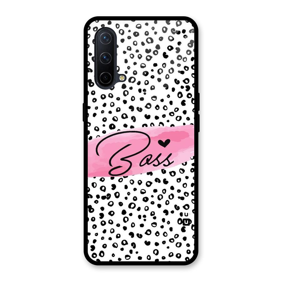 Polka Boss Glass Back Case for OnePlus Nord CE 5G