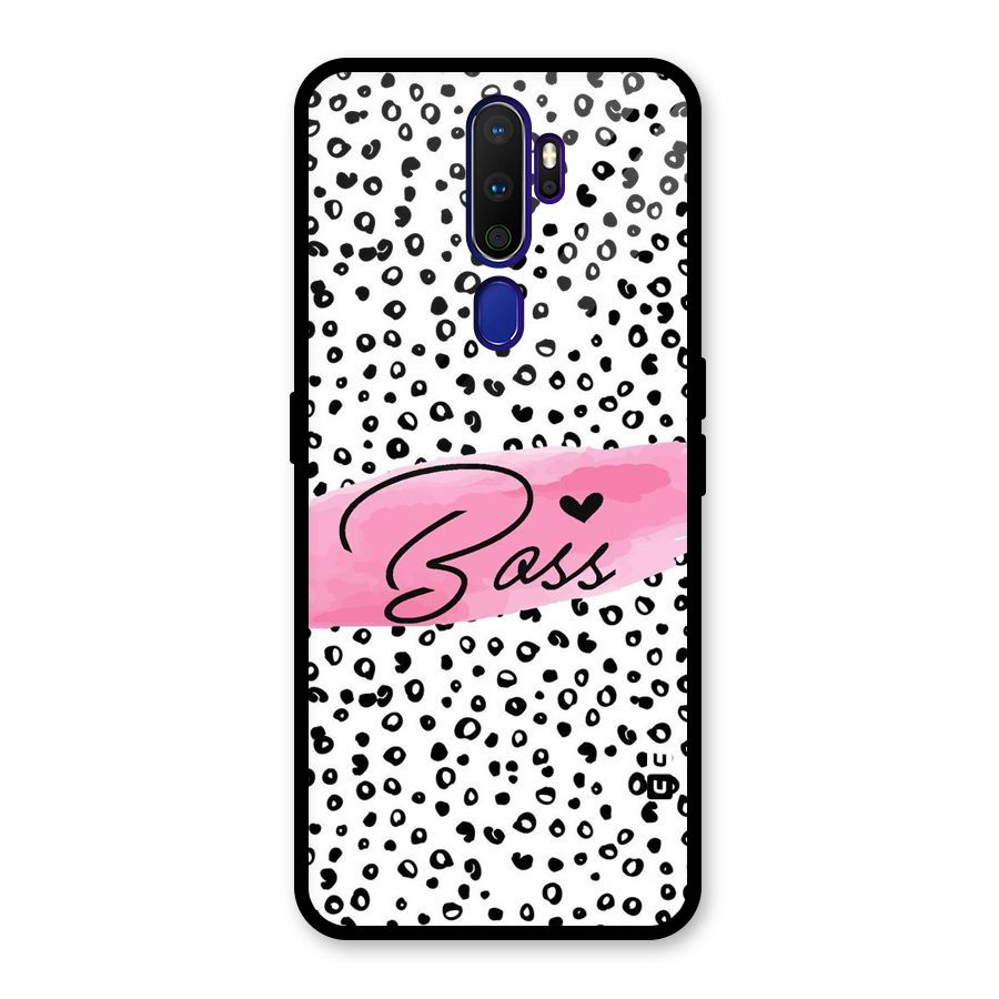 Polka Boss Glass Back Case for Oppo A9 (2020)