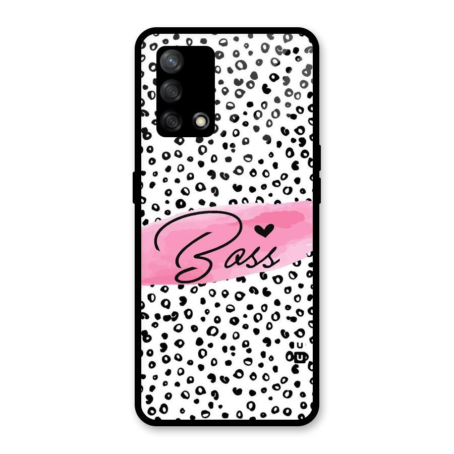 Polka Boss Glass Back Case for Oppo F19