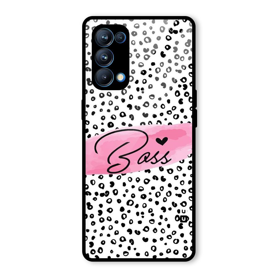 Polka Boss Glass Back Case for Oppo Reno5 Pro 5G