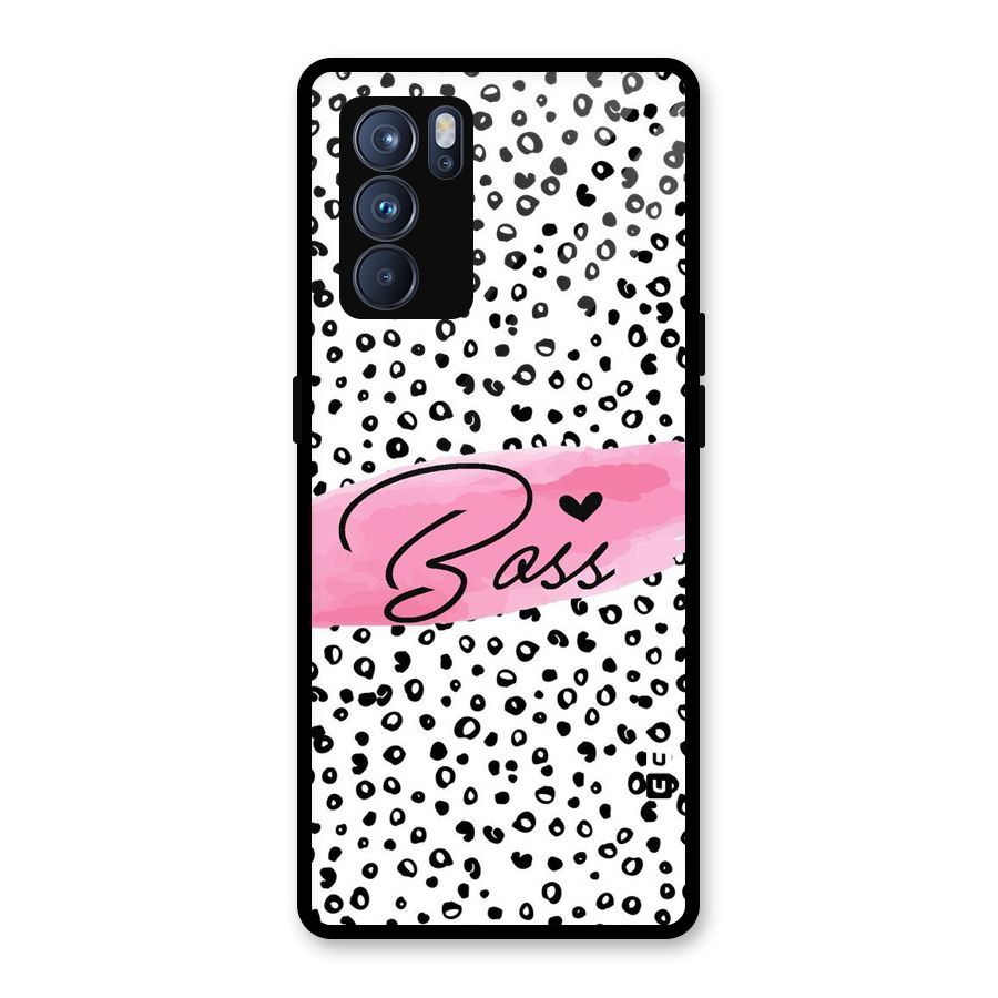 Polka Boss Glass Back Case for Oppo Reno6 Pro 5G