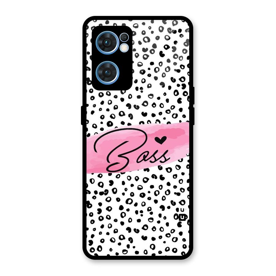 Polka Boss Glass Back Case for Oppo Reno7 5G