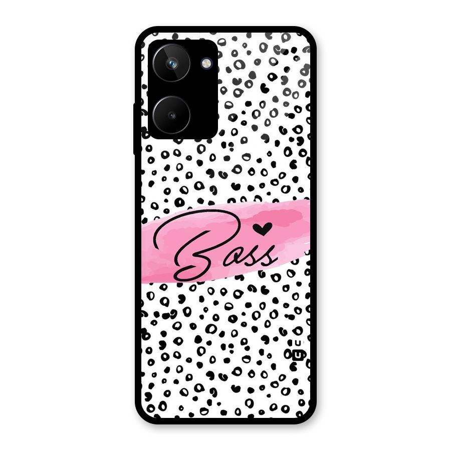 Polka Boss Glass Back Case for Realme 10