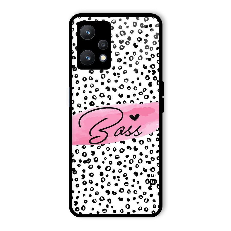 Polka Boss Glass Back Case for Realme 9 Pro 5G
