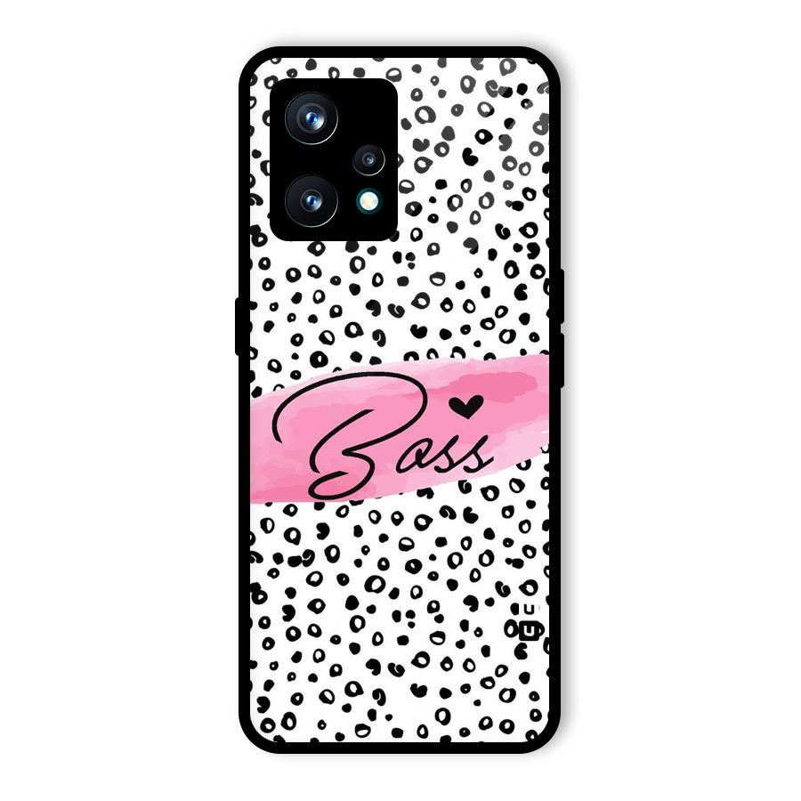 Polka Boss Glass Back Case for Realme 9 Pro Plus 5G