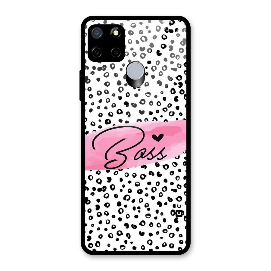Polka Boss Glass Back Case for Realme Narzo 20