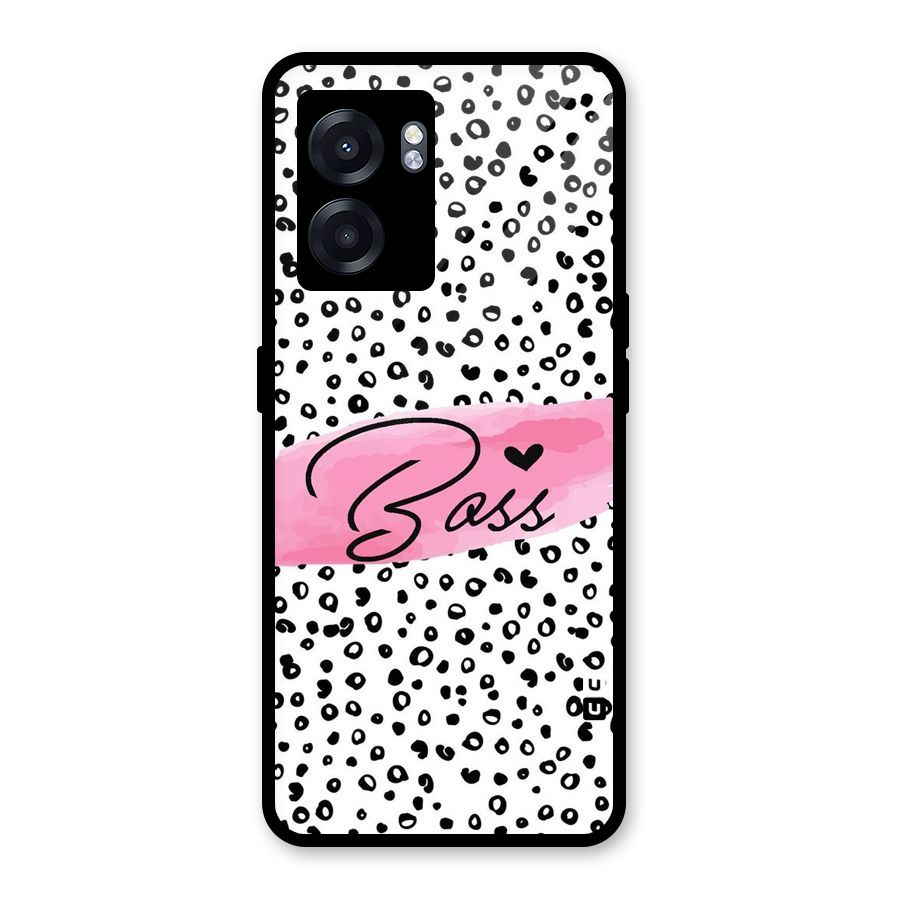 Polka Boss Glass Back Case for Realme Narzo 50 5G
