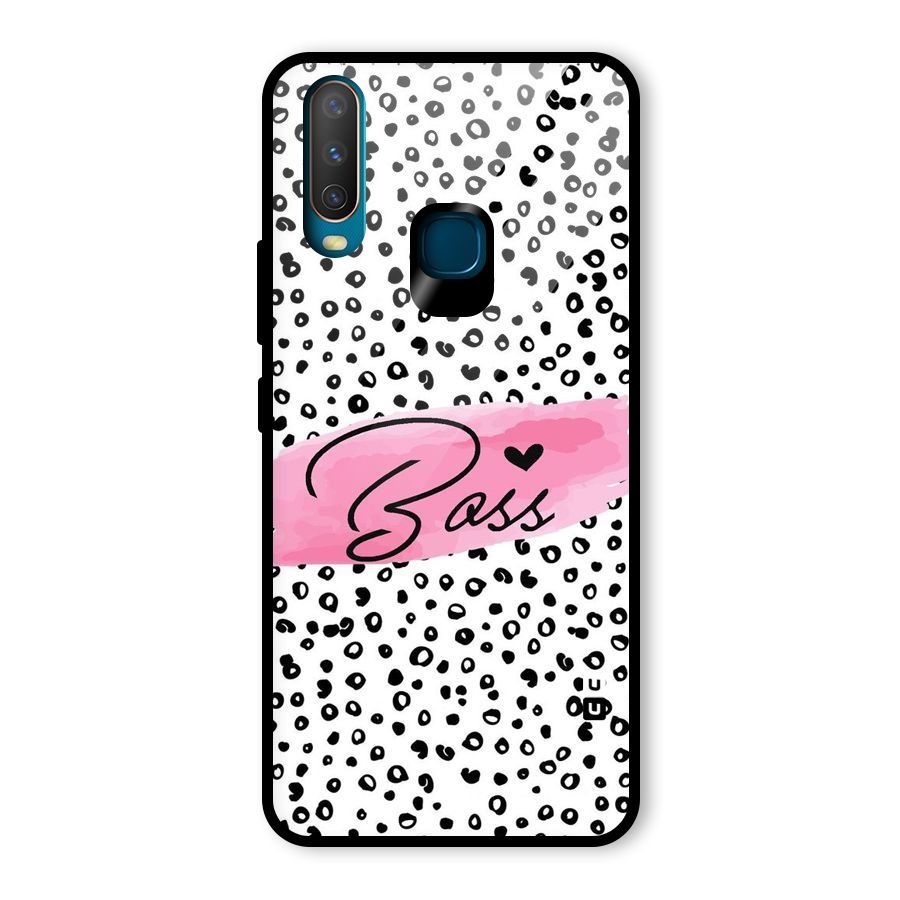 Polka Boss Glass Back Case for Vivo U10
