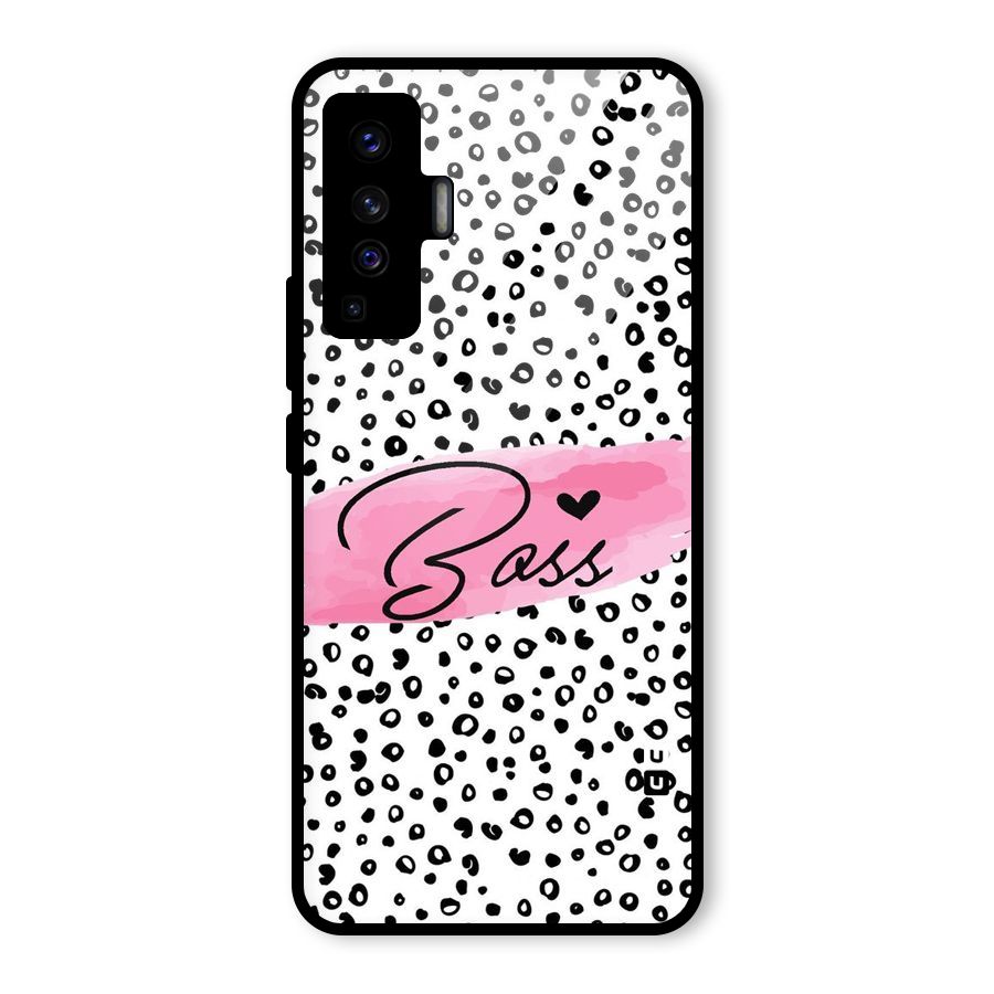 Polka Boss Glass Back Case for Vivo X50