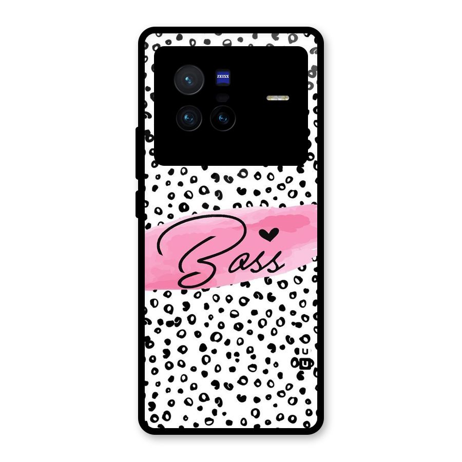 Polka Boss Glass Back Case for Vivo X80