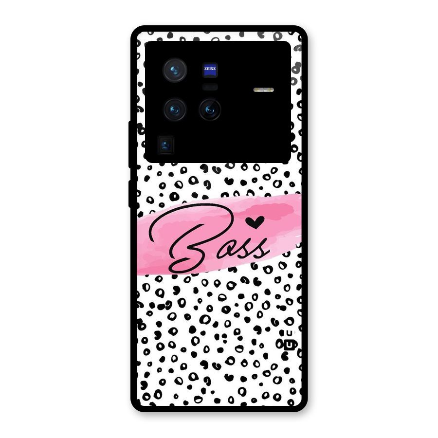 Polka Boss Glass Back Case for Vivo X80 Pro
