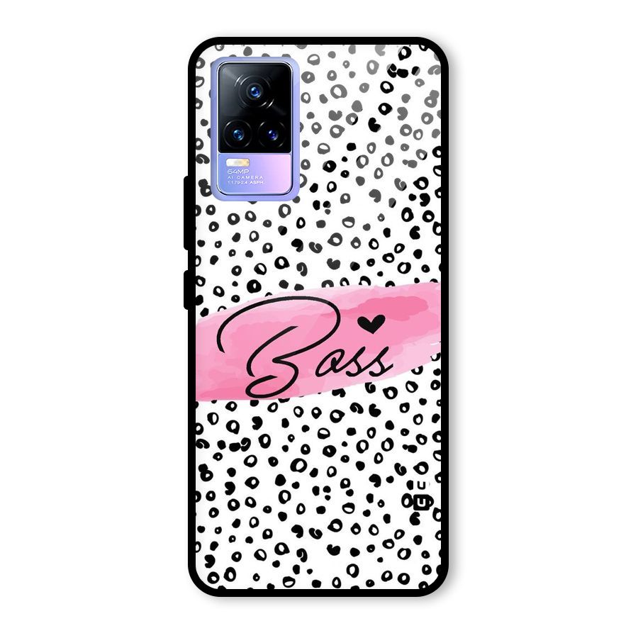 Polka Boss Glass Back Case for Vivo Y73