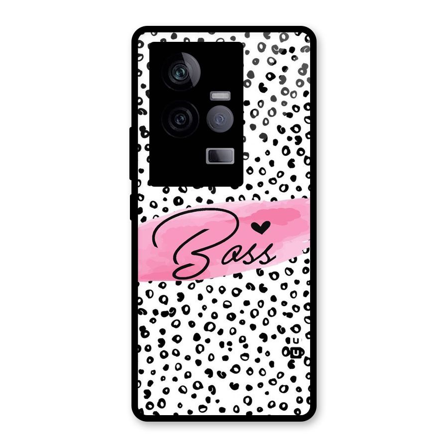 Polka Boss Glass Back Case for Vivo iQOO 11 5G