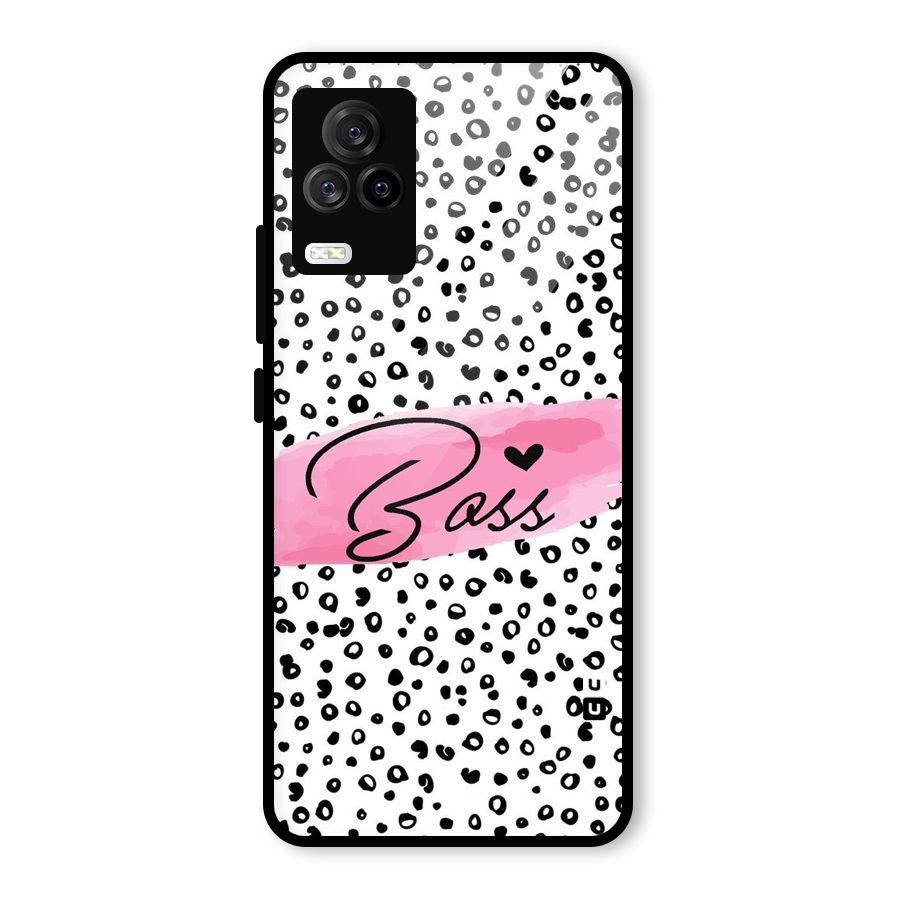 Polka Boss Glass Back Case for Vivo iQOO 7 Legend 5G