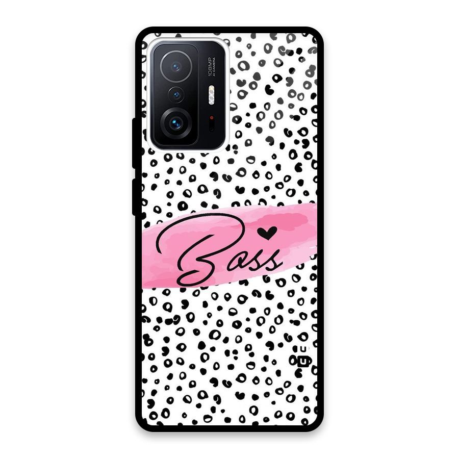 Polka Boss Glass Back Case for Xiaomi 11T Pro