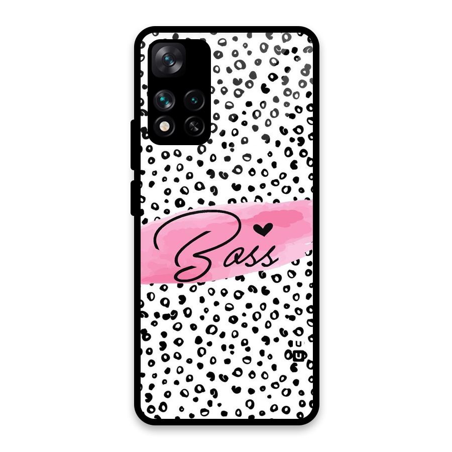 Polka Boss Glass Back Case for Xiaomi 11i HyperCharge 5G