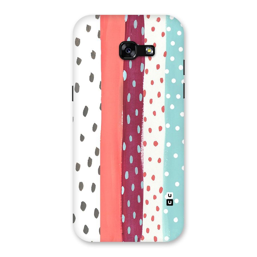 Polka Brush Art Back Case for Galaxy A5 2017