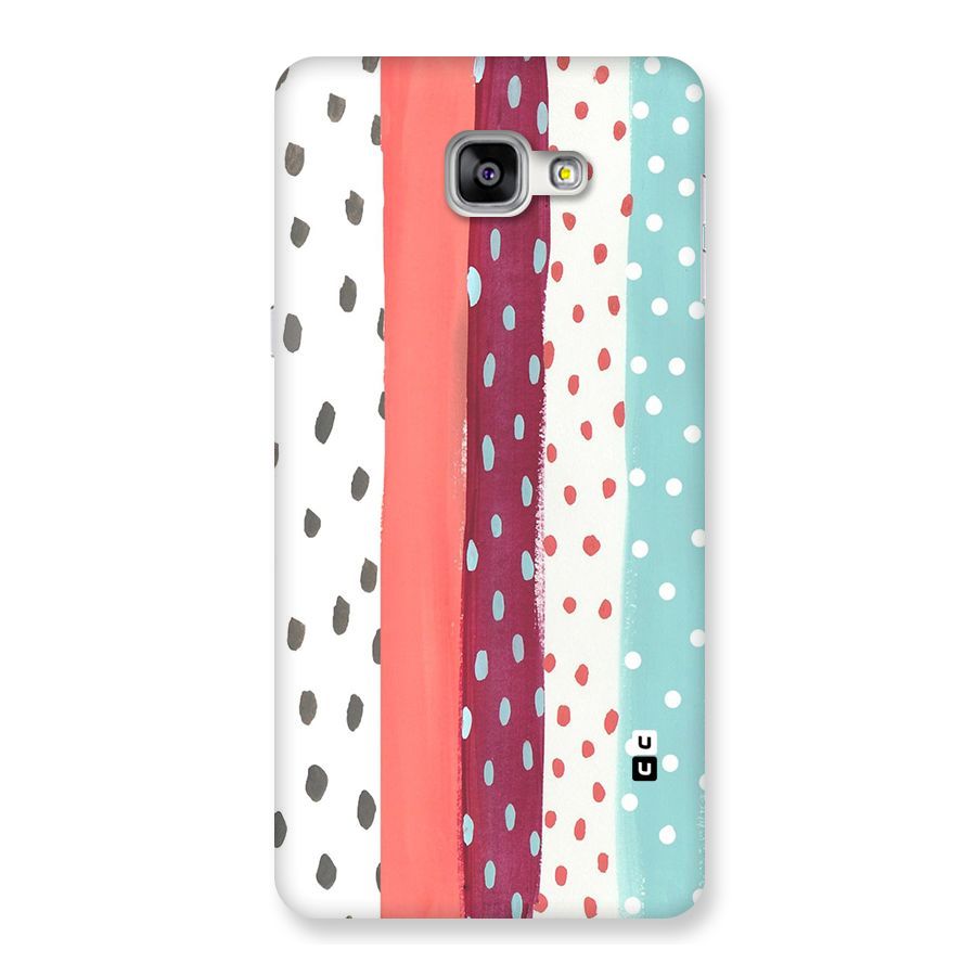 Polka Brush Art Back Case for Galaxy A9