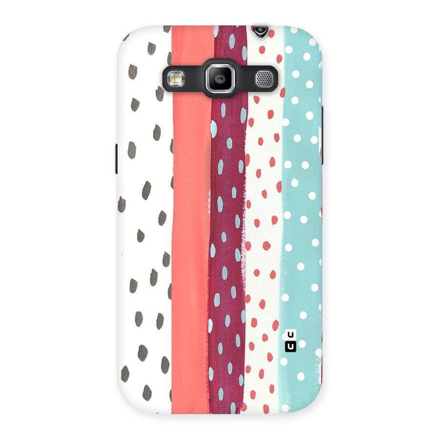 Polka Brush Art Back Case for Galaxy Grand Quattro