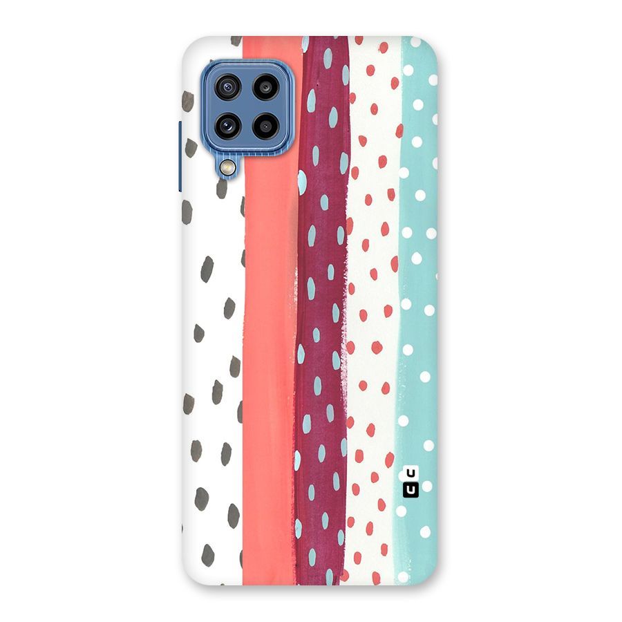 Polka Brush Art Back Case for Galaxy M32