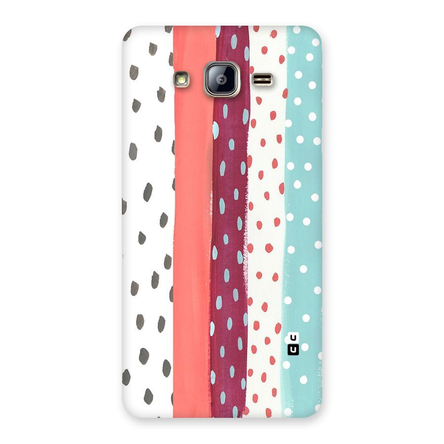 Polka Brush Art Back Case for Galaxy On5