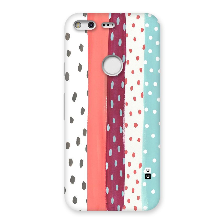 Polka Brush Art Back Case for Google Pixel