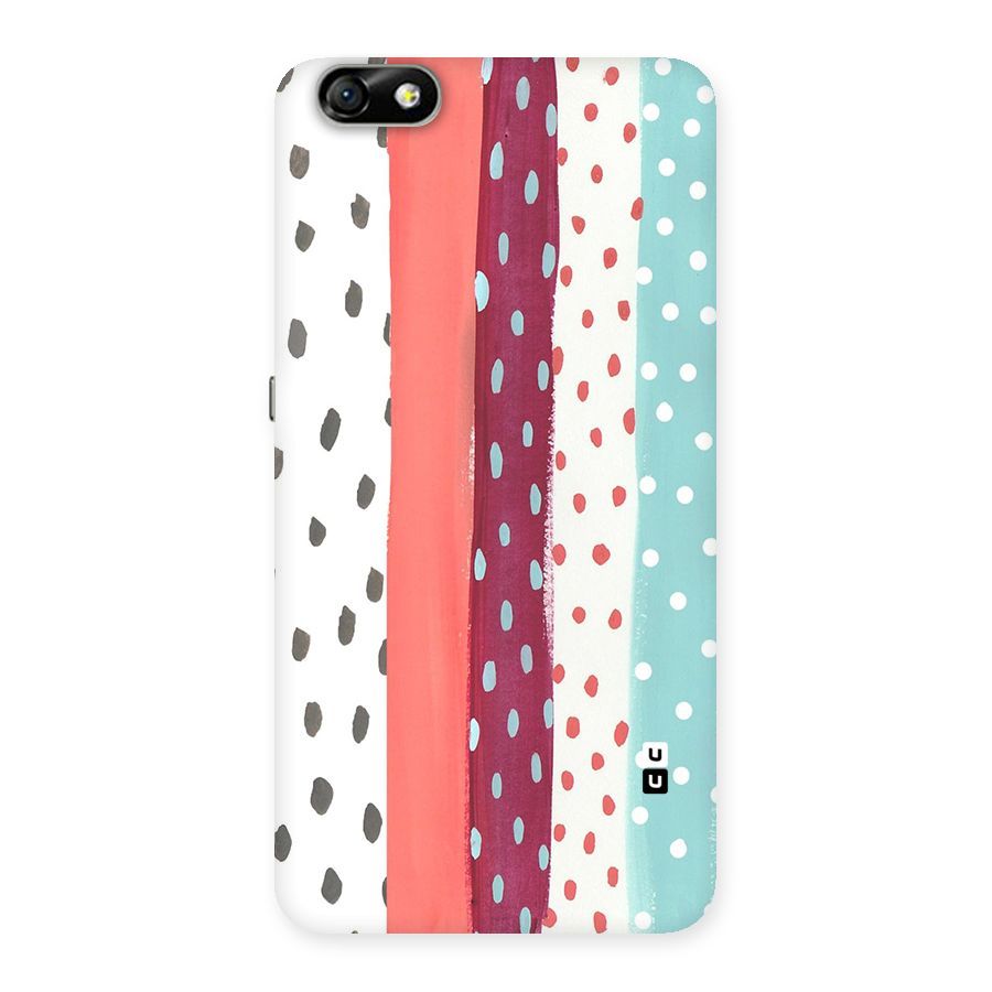 Polka Brush Art Back Case for Honor 4X