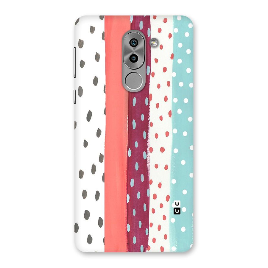 Polka Brush Art Back Case for Honor 6X