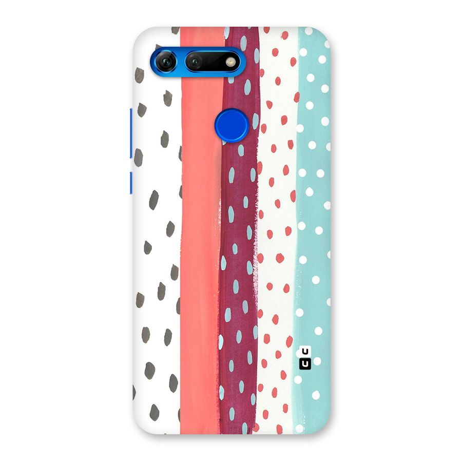 Polka Brush Art Back Case for Honor View 20