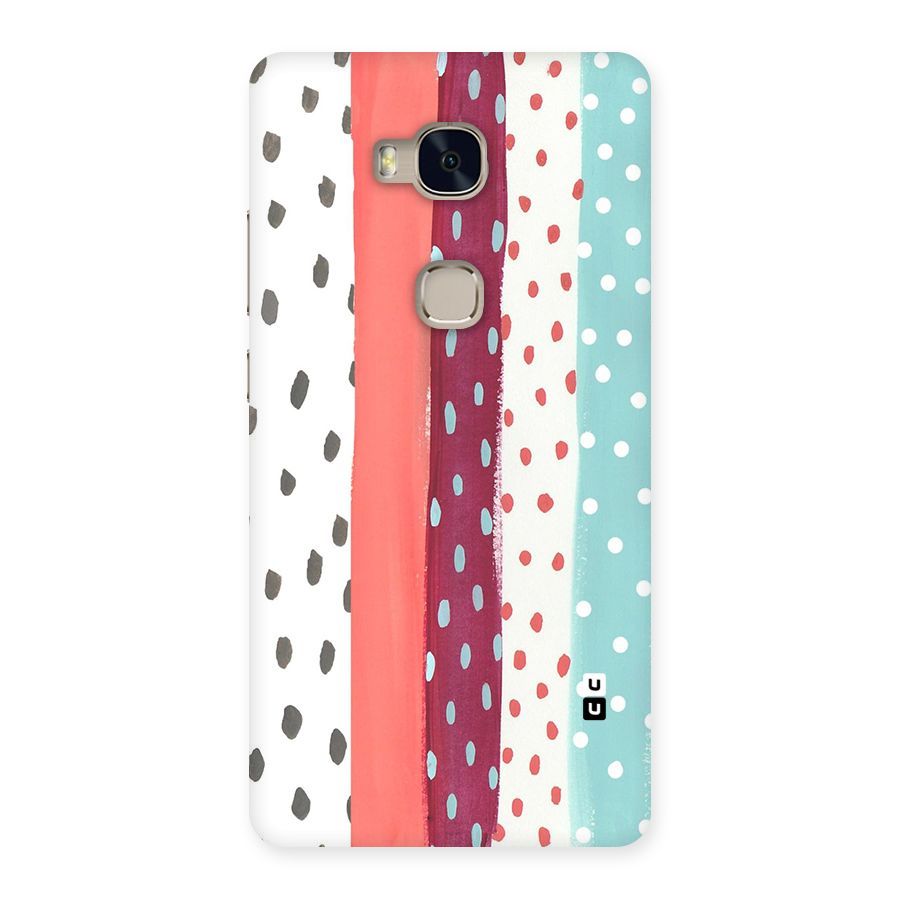 Polka Brush Art Back Case for Huawei Honor 5X