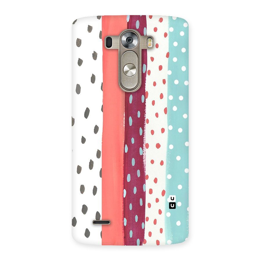 Polka Brush Art Back Case for LG G3