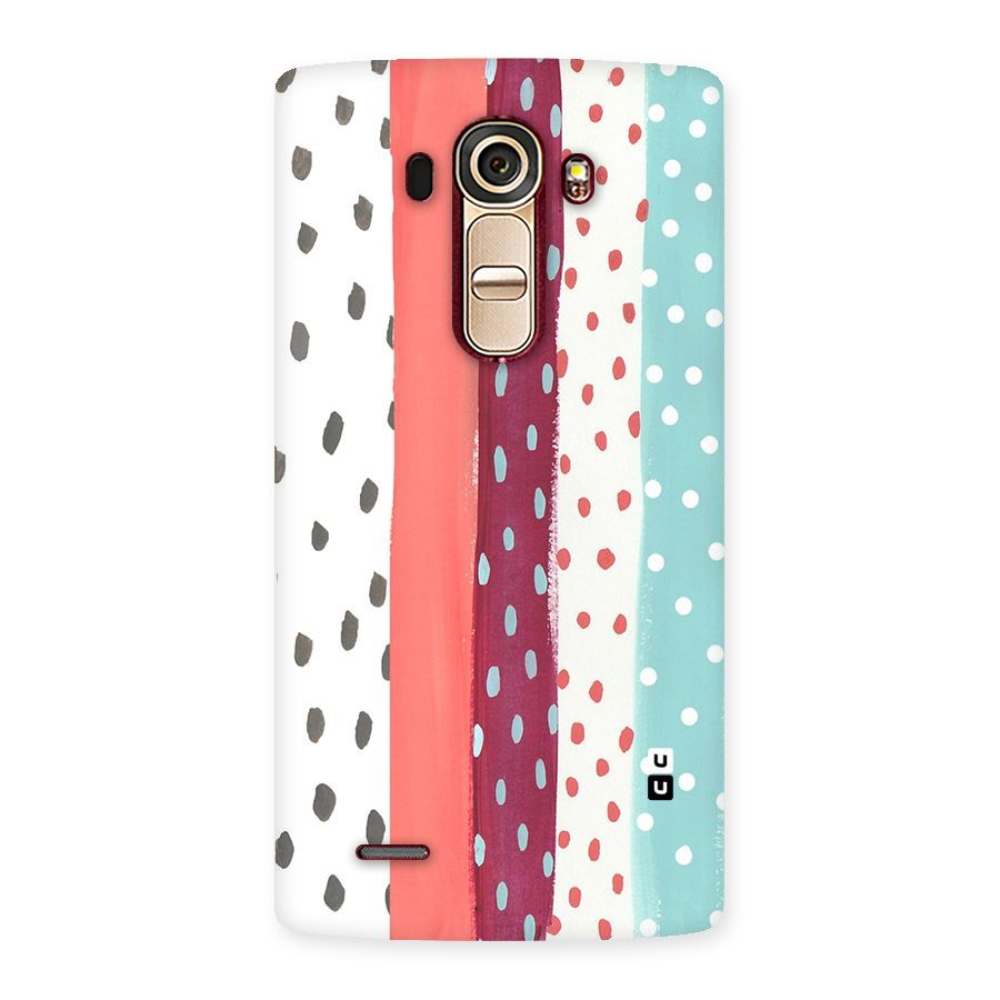 Polka Brush Art Back Case for LG G4