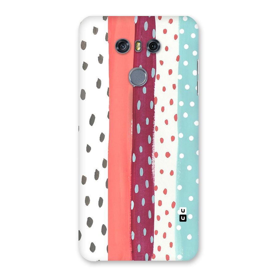 Polka Brush Art Back Case for LG G6